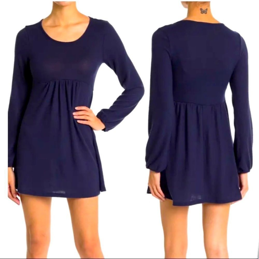 Nordstrom Blue Babydoll Dress